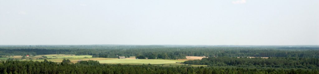 Landscape view of Estonia